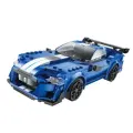 Конструктор CaDA C51077W Спорткар Blue Warrior, 325 дет.