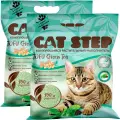 CAT STEP TOFU GREEN TEA - Кэт степ наполнитель комкующийся для туалета кошек (6 + 6 л)