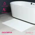 Коврик для ванной и туалета Доляна, 65×100 см, цвет белый
