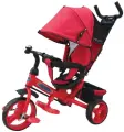 Велосипед Pilot PT3, трехколесный, с ручкой, для детей 1-3 лет, красный