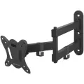 ONKRON кронштейн для телевизора 10-32 наклонно-поворотный, черный NP15