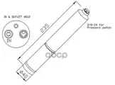 Осушитель кондиционера NRF арт. 33224