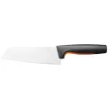 Нож кухонный Нож сантоку FISKARS Functional Form, 28.4x5.1 см, лезвие: 16 см, черный/оранжевый