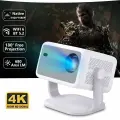 Проектор 4K WUDUNG L018 Android11 650ANSI с автофокусом 1080P и Keystone BT5.2 WIFI6 Allwinner H713