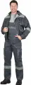 Костюм Титан куртка кор, п/к. т. серый со св. серым и СОП и лимонным кантом р. 64-66/170-176