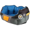 Лежанка для собак Gigwi Place овальная серо-синяя L 75 х 58 х 22 см (1 шт)