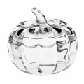 Конфетница с крышкой хрустальная 18 см. 2 пр. (конфетница + крышка) Тыква Crystal Bohemia
