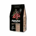 AlphaPet Superpremium Сухой корм для взр. кошек с чув. пищ. с ягненком 1,5 кг
