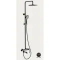 Душевая система Gappo G06 G2406-6, PVD покрытие, латунь в черном цвете