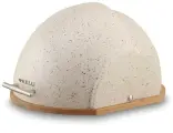 Хлебница Kelli Kelli KL-2143, настольная, бежевая, откидная крышка