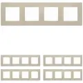 Рамка Legrand Etika четырехместная универсальная слоновая кость (комплект из 4 шт.)
