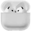 Чехол для AirPods 4 без карабина Tone Case, 1,8 мм, TPU, полупрозрачный усиленный, цвет прозрачный