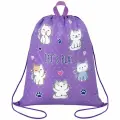 Мешок для обуви BRAUBERG KIDS, с петлей, 42х34 см, Playing kittens, 272413 Набор - 5 шт.