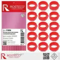 ROSTECO 21096 Кольцо уплотнительное болта клапанной крышки GM силикон (уп. 15 шт.)