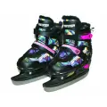 Коньки ледовые раздвижные. Размер М: S909Ч-М.