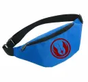 Сумка поясная , голубой