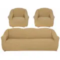Набор чехлов для дивана и кресел, цвет Медовый