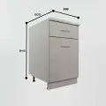 Кухонный модуль стол с 1 ящиком ЛДСП 500*846*600