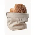 Льняной Хлебный клатч Esperto Lite L, хлебница, белорусский лён, контейнер для еды, подарок, цвет бежевый, (9,7 л.)