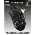WLMOUSE Beast X Mini Pro, игровая мышь, беспроводная, omron opticals, PAW 3950 HS, черный