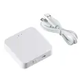 359392 GATE NT24 042 белый Интеллектуальный Bluetooth-шлюз Tuya Smart Life для умного дома IP20 GLAT Novotech