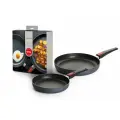 Набор сковород со съемными ручками WOLL (Германия) серия Diamond Lite Induction для индукционных плит, h-5см, d-24 см+h-5 см, d-28 см