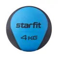 Медбол высокой плотности Starfit GB-702, 4 кг, синий