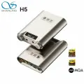 SHANLING H5 Усилитель Для Наушников Hi-Res HIFI Музыкальный Плеер MQA DAC/ AMP Декодер 2x AK4493SEQ USB 3,5 Мм 4,4 Мм