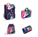 Ранец ErichKrause ErgoLine® 15L Panda Hugs + мешок + пенал + папка А4