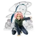 Фигурка Naruto Shippuden Panel Spectacle Sakura Haruno 9cm 4983164881387