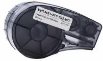 Картридж Vell M21-375-595-WT (9.53мм/6.4м, винил, чер на бел, VL142800)