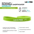 Эспандер ленточный / Жгут для фитнеса и подтягиваний LIVEPRO SuperBand, 208х2,2 см, сопротивление низкое, зеленый