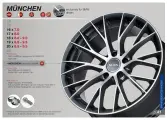 MAK Munchen 18x8 5x108 et42 dia63.4 Серый с полированной лицевой частью