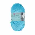 Пряжа Пехорская ПТ Жемчужная 50% хлопок, 50% вискоза 5 шт. х 100 г 425 м №063 льдинка