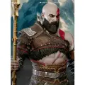 Кратос. Kratos God of war. Высота 31 см. Не окрашена. (Bulkamancer Sculpts).