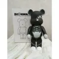 Фигурка Bearbrick SB, виниловая, коллекционная, чёрная, 28см