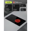 Электрическая варочная панель Tuvio HRD42SB21, 30 см, черный, двухконтурная зона, защитное автоотключение