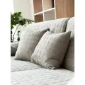 Подушки декоративные 40х40 - 2 шт, IRISHOME, светло-серые, гипоаллергенные, для сна и отдыха