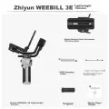 Электрический стабилизатор Zhiyun WEEBILL 3E, 3х осевой, серый