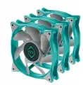 Корпусные вентиляторы Iceberg Thermal IceGALE 120 Teal, 3 шт.
