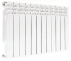 Радиатор биметаллический 500 мм 12 секций 1 боковое подключение белый