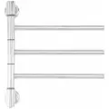 Полотенцесушитель электрический Energy I - G3K полированная сталь, поворотные секции, скрытое/наружное подключение