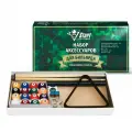 Набор аксессуаров для бильарда не более 4 футов Start Billiards ПУЛ (2шт кий, шары, 2 шт мел, треугольник, мостик, разметка)
