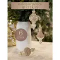 Стеклянные елочные игрушки набор 6шт.