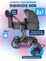 Детская коляска трансформер 2 в 1 Bibikids Voondo NEW 2025 для новорожденных Полный комплект