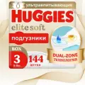 Huggies подгузники Elite Soft 3 (5-9 кг), 144 шт.