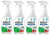 Комплект 4 штук, Средство для чистки плит Azelit Антижир 600мл (СВЧ, грили, коптильни)