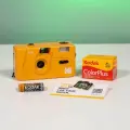 Подарочный набор с фотоаппаратом Kodak M35 (кофе с молоком) и фотопленкой Kodak ColorPlus