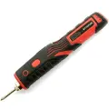 Паяльник беспроводной 8Вт Stekker PLE801-08 нихромовый 5в 1800мА/ч - чёрно красный