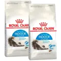 Сухой корм ROYAL CANIN INDOOR LONG HAIR для взрослых кошек живущих дома для вывода шерсти (2 + 2 кг)